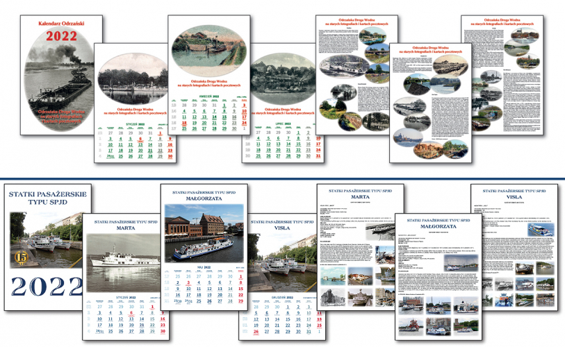 Kalendarze wodniackie 2022