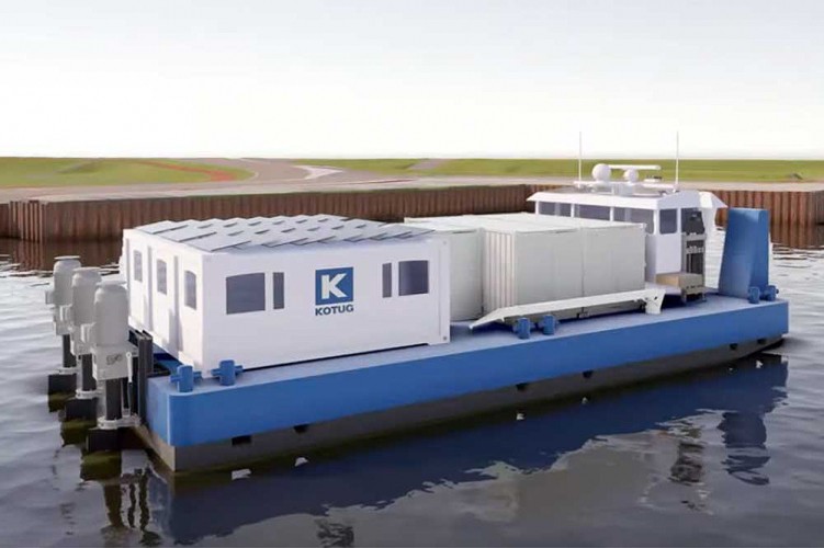 Elektryczne pchacze firmy Kotug