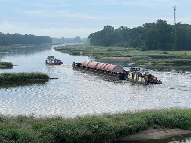 Więcej towarów na drogi wodne dzięki akwizycji danych