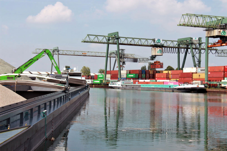 Porty śródlądowe NRW wracają do poziomu sprzed pandemii