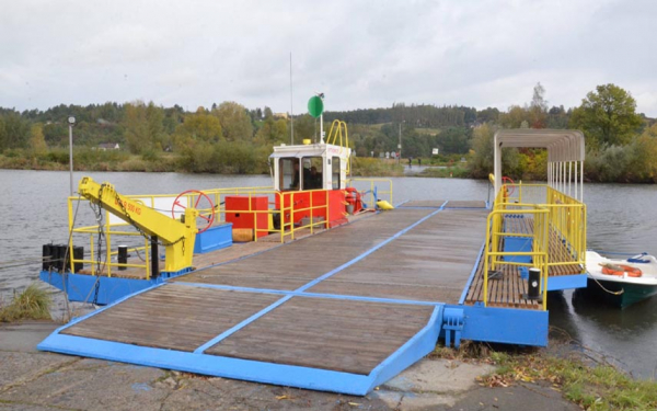 Wstrzymano kursowanie promu na Wiśle w rejonie Spytkowic