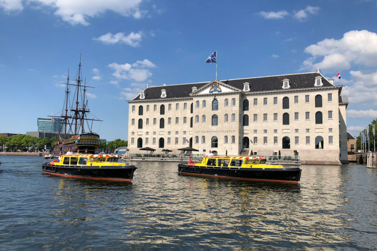 W pełni elektryczne łodzie patrolowe dla Amsterdamu