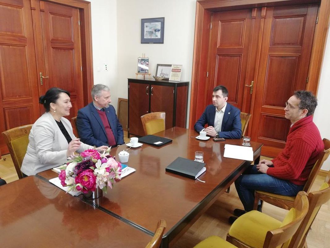 W ratuszu o rozwoju Odrzańskiej Drogi Wodnej