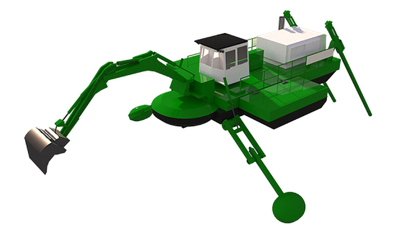 Trwają przygotowania do transportu sprzętu do odmulania rzeszowskiego zalewu