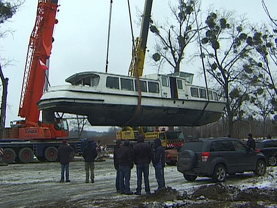 Oława ma statek pasażerski