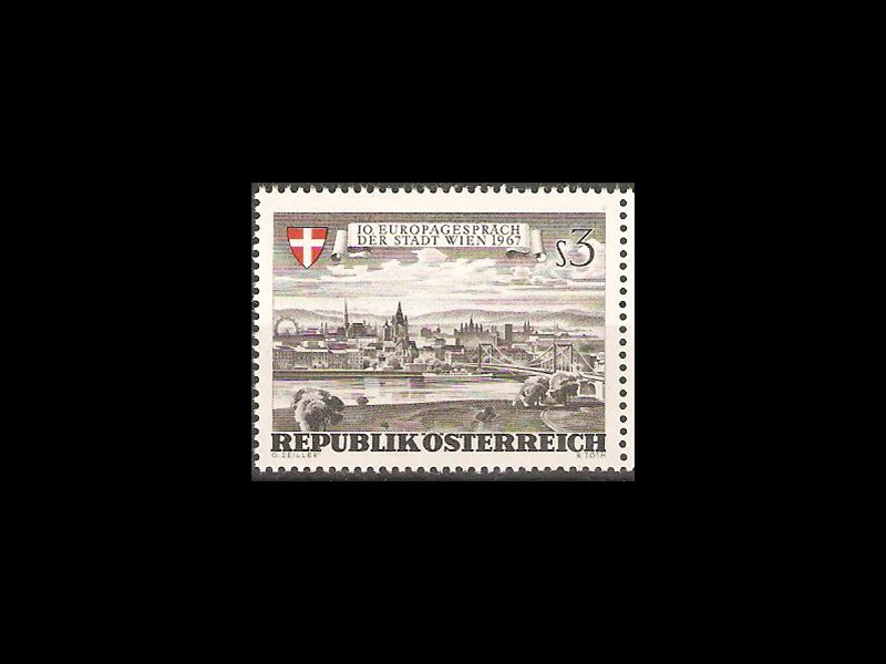 AUSTRIA1967-Parowiec dunajski w Wiedniu