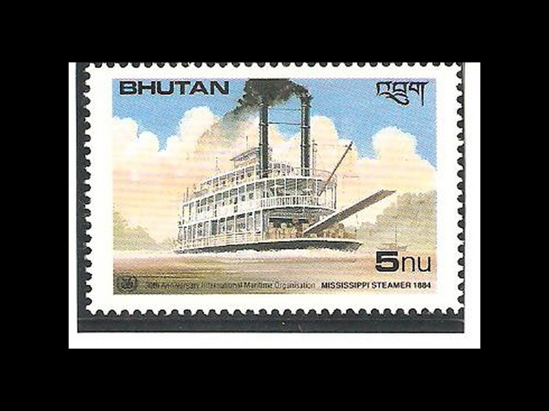 BHUTAN-kolowiec z Mississippi